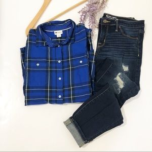 🌿Blue Flannel Shirt🌿